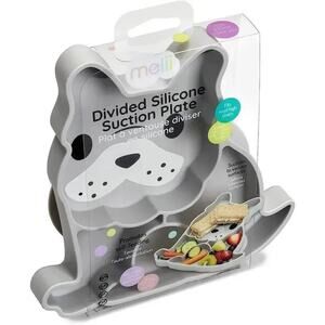 Melii - Divided Silicone Suction Plate, Bulldog